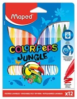 Felt-tip pens (12 colors .Long life) Maped