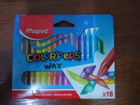 Crayons Maped (12 col) Wax