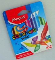 Crayons Maped (12 col) Wax