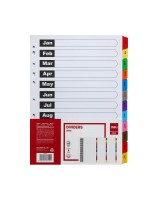 Dividers A4, months of a year, Deli